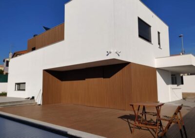 Revestimiento wpc Claddeck. Vivienda en Portugal